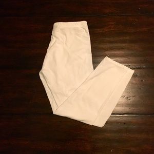 Moda International cropped white legging - XS
